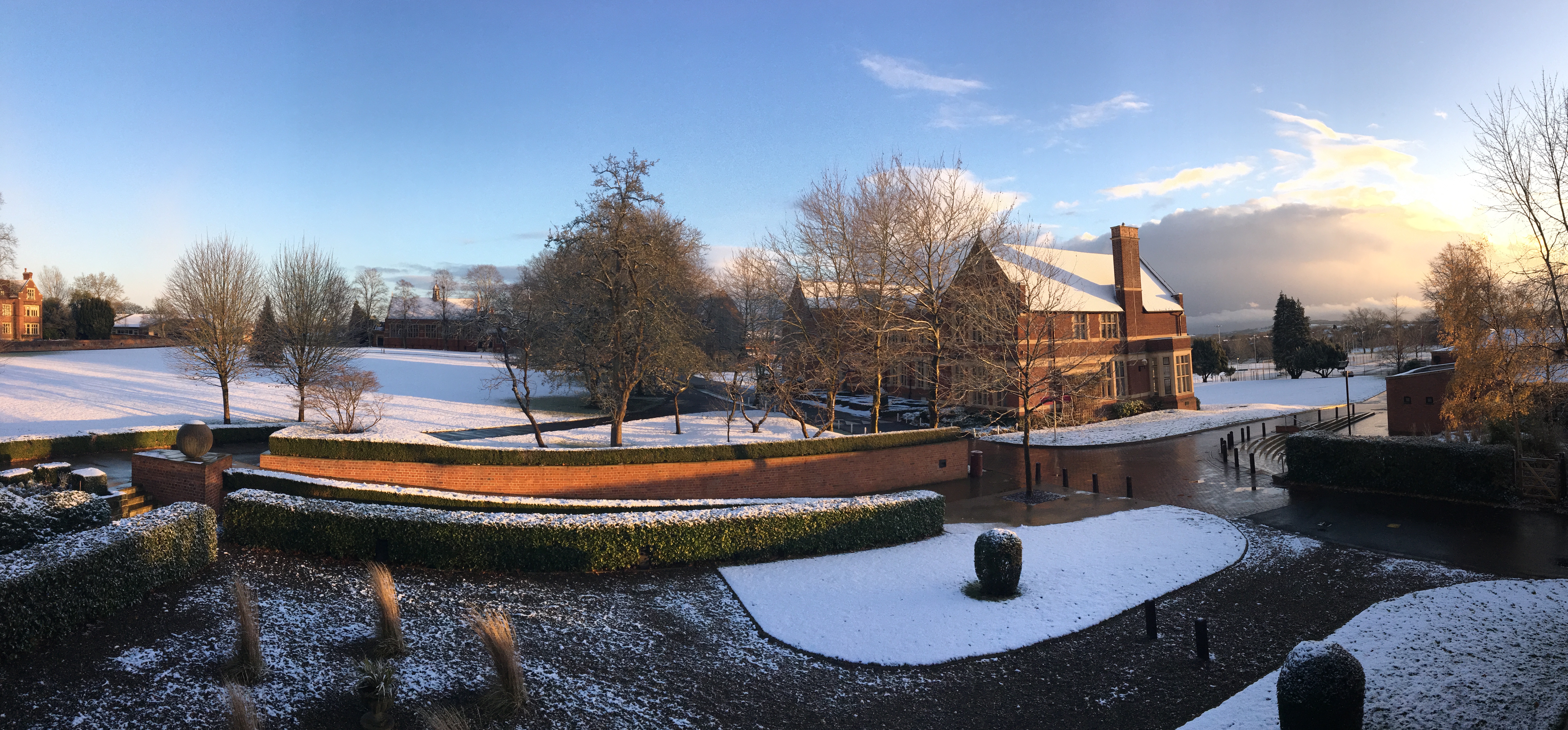 Winter at Bromsgrove School
